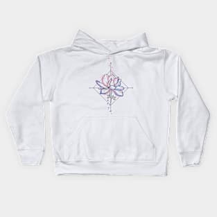 peony flower Kids Hoodie